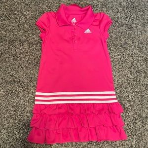 Adidas pink girls tennis dress. Like new condition!